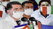 ¡Bienvenidos valientes! Presidente de Cuba recibe la primera brigada médica que combatió la COVID-19 en Italia