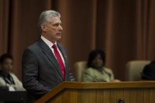 Miguel Díaz-Canel: Asumo la responsabilidad con la convicción de que todos los revolucionarios seremos fieles a Fidel y a Raúl