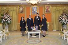 Presidente de la Asamblea Legislativa Nacional de Tailandia recibe al Embajador de Cuba