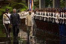 Recibió Díaz-Canel al Presidente de la India