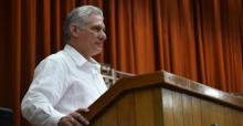 Califica Díaz-Canel al Minrex como primera trinchera de batalla de la Revolución Cubana
