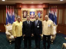 First Vice President of the National Legislative Assembly of Thailand receives the Ambassador of Cuba