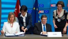 Bruselas: Cuba y la Unión Europea firman acuerdo de cooperación en energías renovables