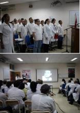 La Brigada Médica Cubana que labora en Timor Leste recuerda el aniversario 60 del levantamiento del 13 de marzo de 1957