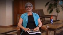 Embajadora de Cuba en Ucrania sobre la Crisis Global y la Tarea Vida de Cuba.