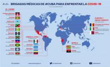 20 Brigadas Médicas “Henry Reeve” enviadas a 19 naciones para contener la COVID-19