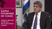 Entrevista al director del Departamento de EE. UU de la Cancillería de Cuba.