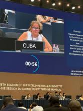Cuba met en avant la nouvelle Stratégie pour les petits États insulaires en développement lors de la 48e session du Comité du patrimoine mondial et dénonce les effets du blocus des États-Unis sur la protection du patrimoine Cuba met en avant la nouvelle Stratégie pour les petits États insulaires en développement lors de la 48e session du Comité du patrimoine mondial et dénonce les effets du blocus des États-Unis sur la protection du patrimoine