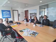 Delegación de Cuba ante la UNESCO sostiene intercambio con directivos del Sector de Ciencias Exactas y Naturales