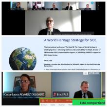 Denuncia Cuba impacto del Bloqueo estadounidenese en consulta regional sobre la Estrategia de Patrimonio Mundial para los Pequeños Estados Insulares en Desarrollo (PEID)