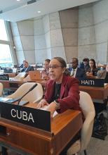 Contundente denuncia de Cuba en la UNESCO sobre los efectos del bloqueo estadounidense