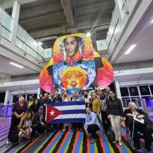 Delegación Cubana en la Asamblea de los Pueblos en Caracas Delegación Cubana en la Asamblea de los Pueblos en Caracas