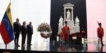 Acto en Panteón Nacional por aniversario 61 de la Revolución Cubana