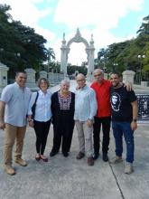 Aleida Guevara March y Dr Jorge González Pérez,