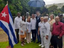 Develado busto del Titán de Bronce en la Universidad Bolivariana de Venezuela