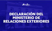 “Un paso limitado en la dirección correcta”. Declaración del MINREX.