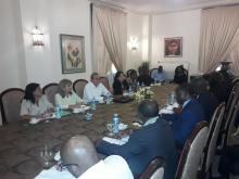 Reunión con ministro de Educación Superior de Cuba José Ramón Saborido